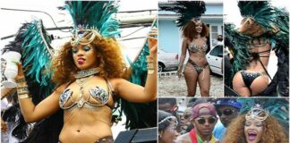 Rihanna Hamilton Carnevale Barbados